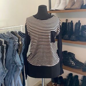 Forever 21 Striped Long Sleeve Top | Size L